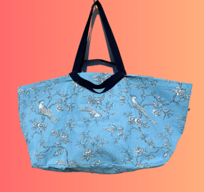 Toile daE Jouy blau